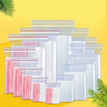 Load image into Gallery viewer, 100Pcs Transparent Self Sealing Plastic Bags Food storage bags Gifts Candy Bag Pouch Jewelry Reclosable Plastic Self Sealed Bag

