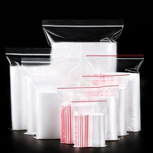 Load image into Gallery viewer, 100Pcs Transparent Self Sealing Plastic Bags Food storage bags Gifts Candy Bag Pouch Jewelry Reclosable Plastic Self Sealed Bag
