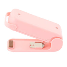 Load image into Gallery viewer, Mini Colorful Portable Handheld Household Electronic Mini Heat Sealing Machine Plastic Food Snacks Bag Packing Sealer Tools
