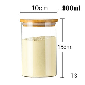 Mason Candy Jar For Spices Glass Transparent Container Glass Jars With Lids Cookie Jar Kitchen Jars And Lids Small Size Wholesal