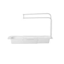 Load image into Gallery viewer, Telescopic Sink Shelf Soap Sponge Drain Rack Storage Basket Faucet Holder Adjustable Bathroom Holder Sink For Home Kitchen
