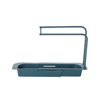 Load image into Gallery viewer, Telescopic Sink Shelf Soap Sponge Drain Rack Storage Basket Faucet Holder Adjustable Bathroom Holder Sink For Home Kitchen

