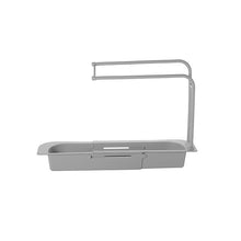 Load image into Gallery viewer, Telescopic Sink Shelf Soap Sponge Drain Rack Storage Basket Faucet Holder Adjustable Bathroom Holder Sink For Home Kitchen
